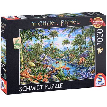 Puzzle Schmidt din 1000 piese - Paradis insular
