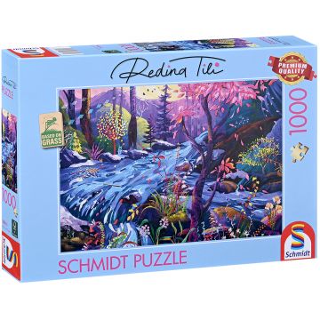 Puzzle Schmidt din 1000 piese - Râul Viselor