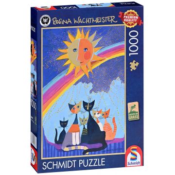 Puzzle Schmidt din 1000 piese - Sub ploaie