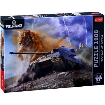 Puzzle Trefl din  1000 de piese    - World of Tanks: Tiger II