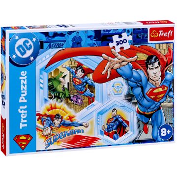 Puzzle Trefl din 300 piese - Superman de neînvins