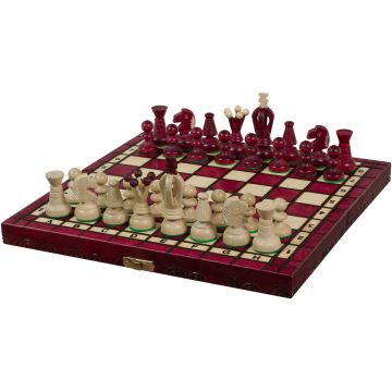 Şah Sunrise - Small King's Chess, rosu