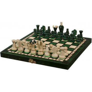 Şah Sunrise - Small King's Chess, verde