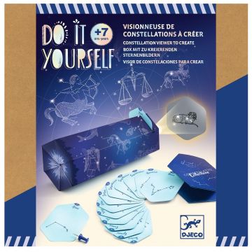 Set creativ Djeco - Caleidoscop constelație DIY