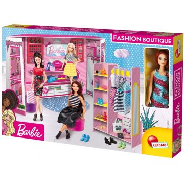 Set creativ Lisciani Giochi Barbie - Butic de modă cu păpușă Barbie inclusă