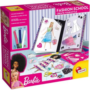 Set creativ Lisciani Giochi - Barbie, școală de modă