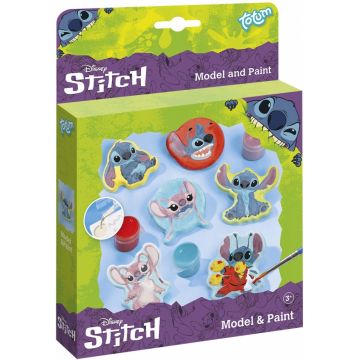 Set creativ Totum - Stitch, figuri de ipsos