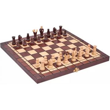 Set de șah și dame Sunrise - 35 x 17.5 x 4 cm
