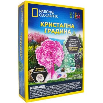 Set educațional National Geographic STEM - Grădina de Cristal