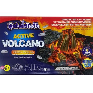 Set științific Nikola Tesla - Erupție vulcanică