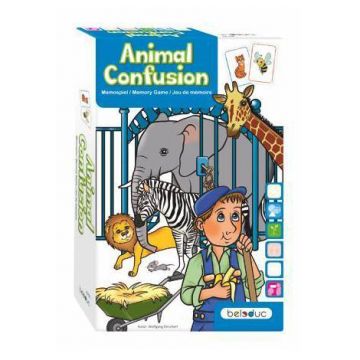 Joc de carti educativ Animal Confusion