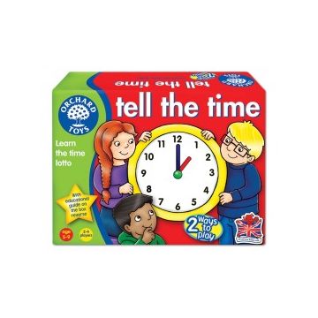 Joc educativ loto in limba engleza Citeste ceasul TELL THE TIME