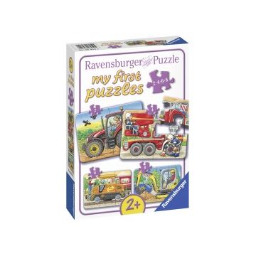 Primul meu puzzle utilaje agricole 2468 piese