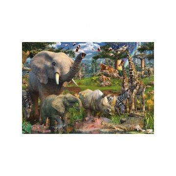 Puzzle animale in salbaticie 18000 piese