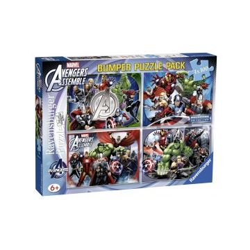 Puzzle avengers 4x100 piese