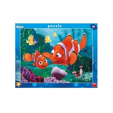 Puzzle - aventurile lui nemo (40 piese)