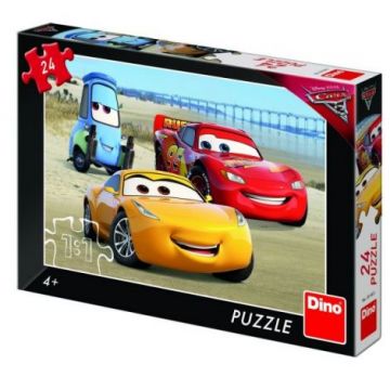 Puzzle - cars 3 la mare (24 piese)