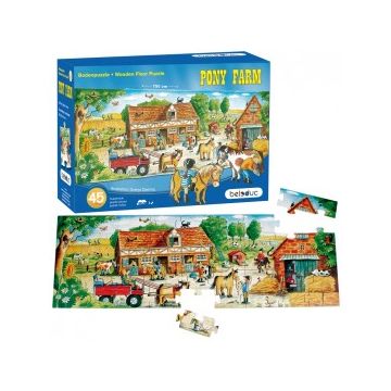 Puzzle de podea Ferma Poneilor Beleduc