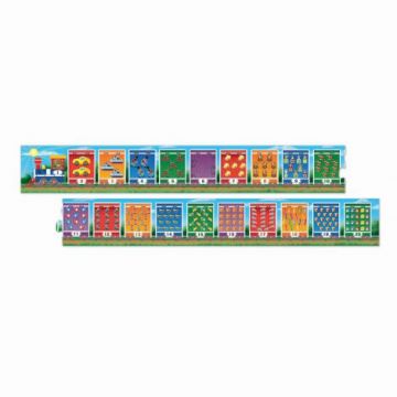 Puzzle de podea Treuletul numerelor - Melissa & Doug