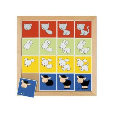 Puzzle educativ Completeaza animalul