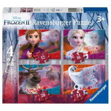 PUZZLE FROZEN II, 12 16 20 24 PIESE