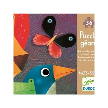 Puzzle gigant Djeco Parada animalelor