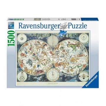 PUZZLE HARTA LUMII CRETURI FANTASTICE, 1500 PIESE