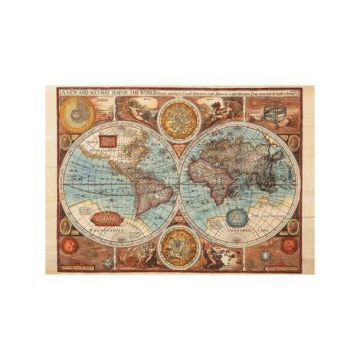 Puzzle - harta lumii din 1626 (500 piese)
