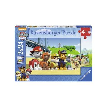 Puzzle patrula catelusilor 2x24 piese