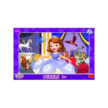 Puzzle - printesa sofia (15 piese)