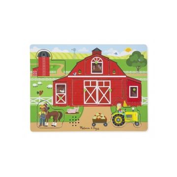 Puzzle sonor Ferma - Melissa and Doug