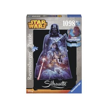 Puzzle star wars - silueta 1000 piese