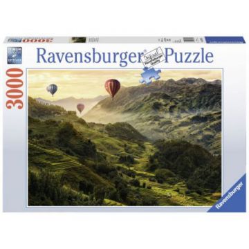 Puzzle Terase de orez, 3000 piese