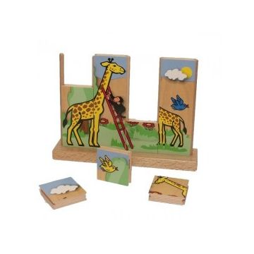 Puzzle vertical Girafa