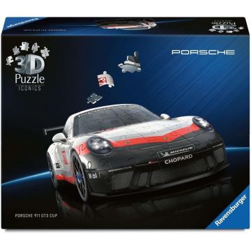 3D Puzzle Ravensburger din 108 piese - Porsche GT3 Cup