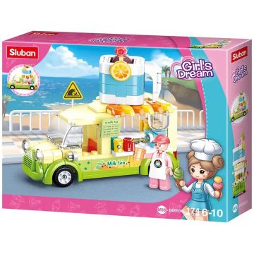 Constructor Sluban Girl's Dream - Magazin de smoothie-uri, 174 de bucăți