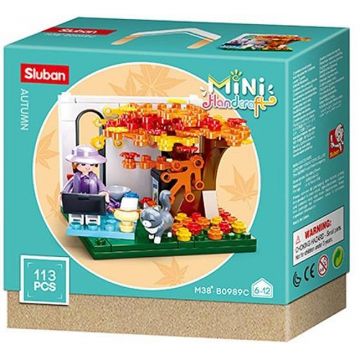 Constructor Sluban Girl's Dream - Mini Handcraft, toamnă, 113 piese