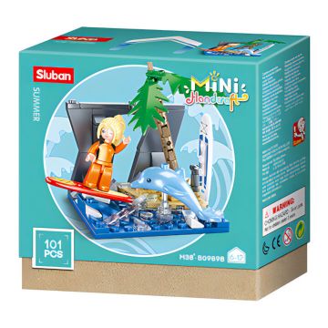 Constructor Sluban Girl's Dream - Mini Handcraft,vară, 101 părți