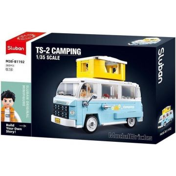 Constructor Sluban Model Bricks - Camping, 265 piese