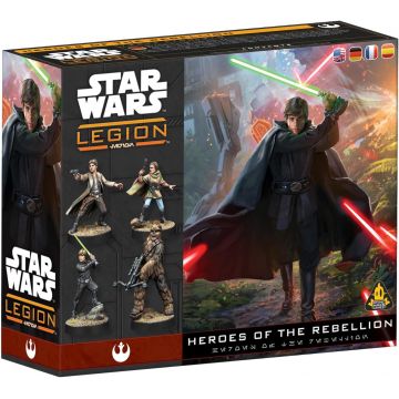 Extensie de joc de societate Star Wars Legion - Heroes of the Rebellion Character Expansion