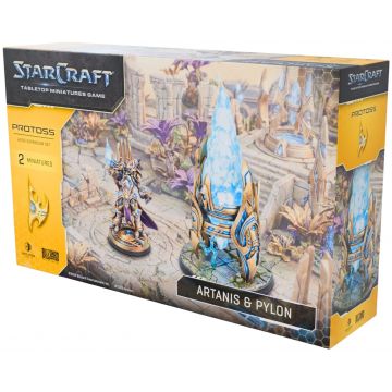 Extensie de joc de societate StarCraft: Tabletop Miniatures Game - Artanis & Pylon