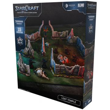 Extensie de joc de societate StarCraft: Tabletop Miniatures Game - Lost Temple Terrain Expansion Set