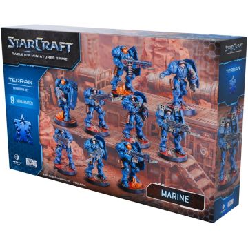 Extensie de joc de societate StarCraft: Tabletop Miniatures Game - Marine
