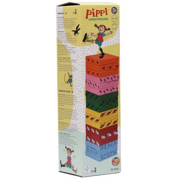 Joacă de copii Pippi - Jenga, Pippi Șosețica