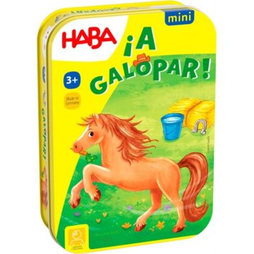 Joc de masă Hop în galop - Pentru copii (cutie metalică)