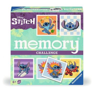 Joc de societate Challenge Memory: Disney Stitch (Ediție multilingvă) - Pentru copii