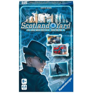 Joc de societate Scotland Yard: Hunting Mr. X (Travel Game) - Familial
