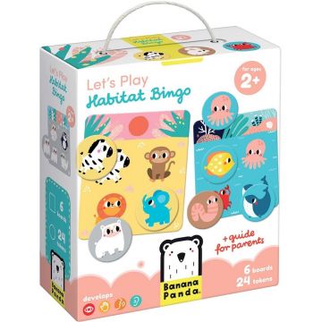Joc educativ Banana Panda Let's Play - Bingo Habitat