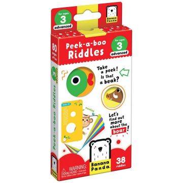 Joc educativ Banana Panda Peek-a-boo - Ghicitori, avansat, 3+ ani