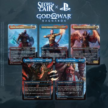 Magic the Gathering: Secret Lair x God of War: Norse (Non-Foil)